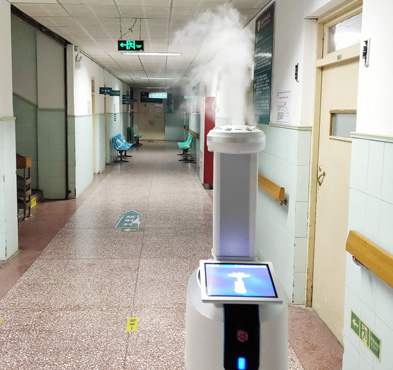 小笨智能 測溫消毒機器人