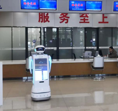 小笨智能 政務(wù)大廳機(jī)器人